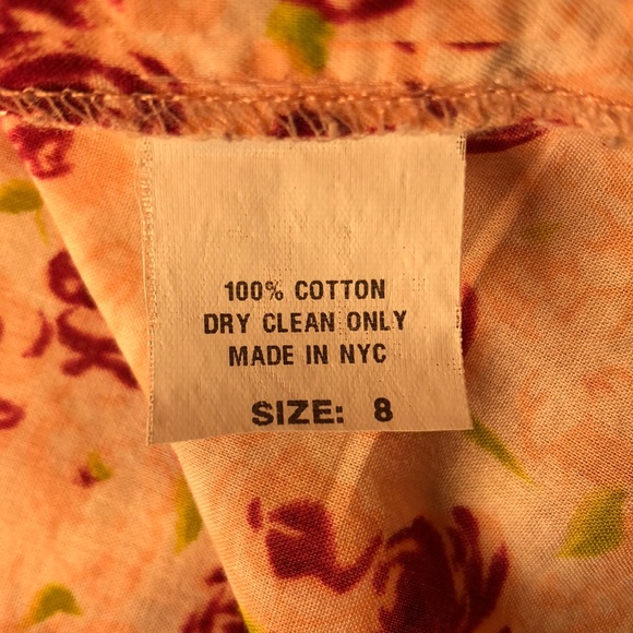 🟠 VASIA 🟠 (Anthro) floral sleeveless top - Picture 8 of 9